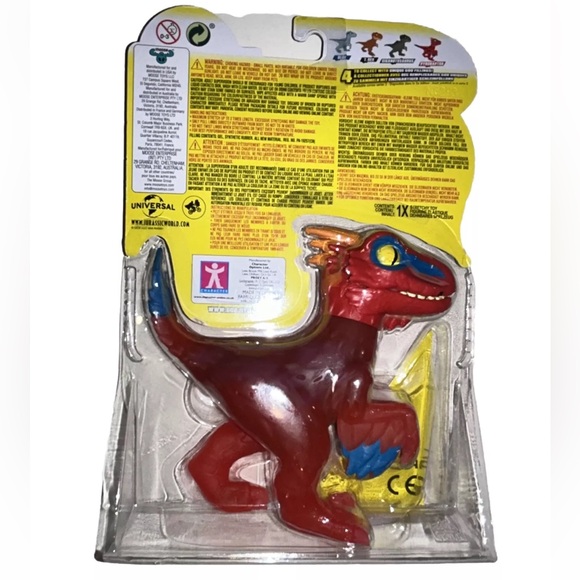 PYRORAPTOR Heroes Of Goo Jit Zu Chomp Attack Action Figure Stretches to 3X Size - Picture 3 of 9